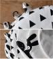 Preview: 360Home Stoff Topflappen runde Wärmedämmung Matte Untersetzer
